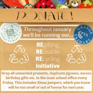 Read more about the article RE-gift, RE-use, RE-cycle January