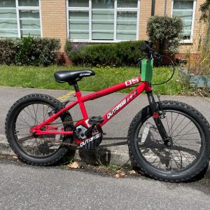 Red Outrage bike